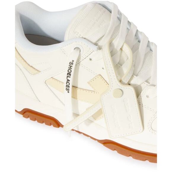 Off-White White/Beige Out of Office Sneaker Size EU 39 US 7.5 - Picture 3 of 10